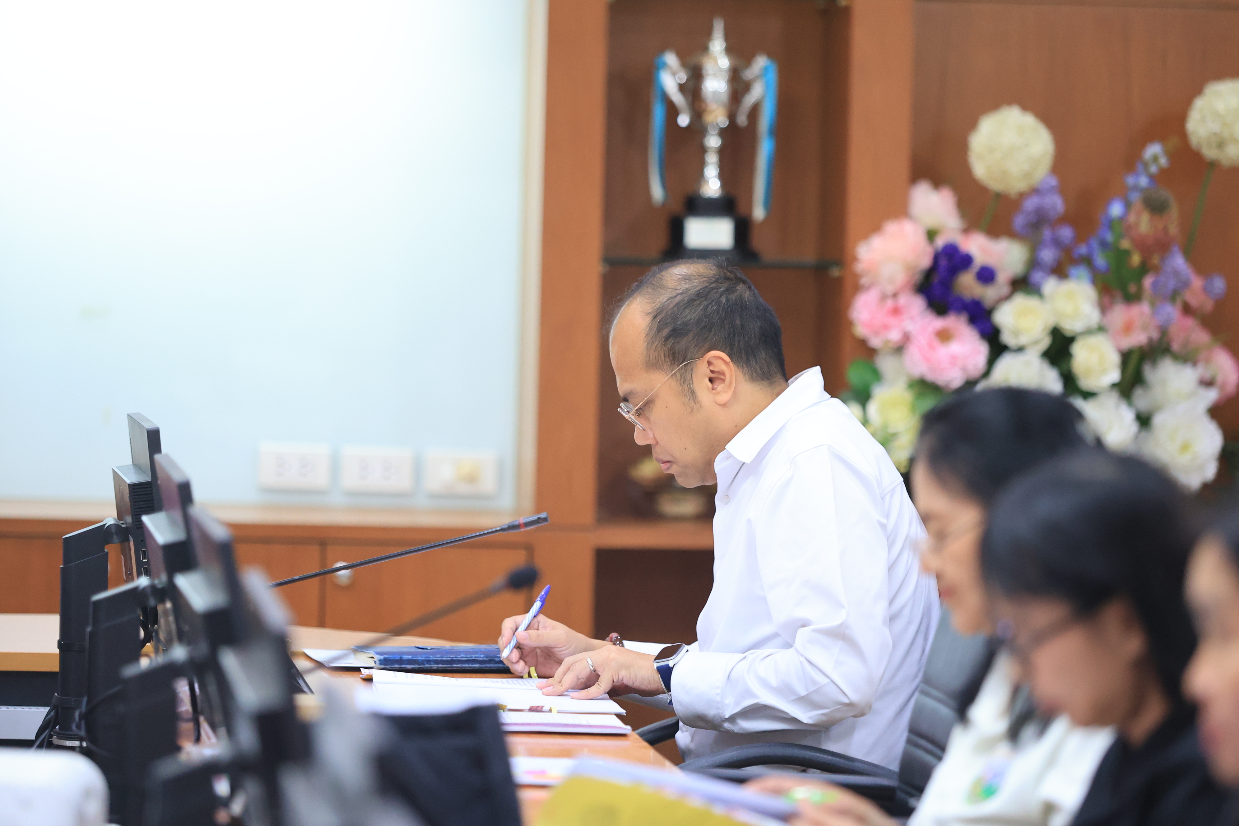 title - ส.ป.ก. ประชุมคณะกรรมการกลั่นกรองผลการประเมินประสิทธิภาพและประสิทธิผลการปฏิบัติงานของลูกจ้างประจำ ส.ป.ก. ส่วนกลาง